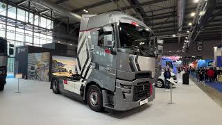 Renault THigh 480 T4X2 13l E6 Turbo Compound (2024) Walkaround Transpotec Logitec 2024 Fiera Mila