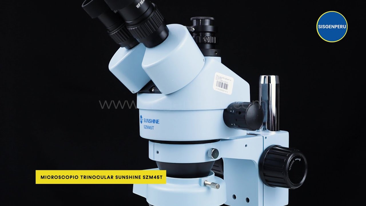 Microscopio trinocular Sunshine SZM45T-B1 | Características y ...