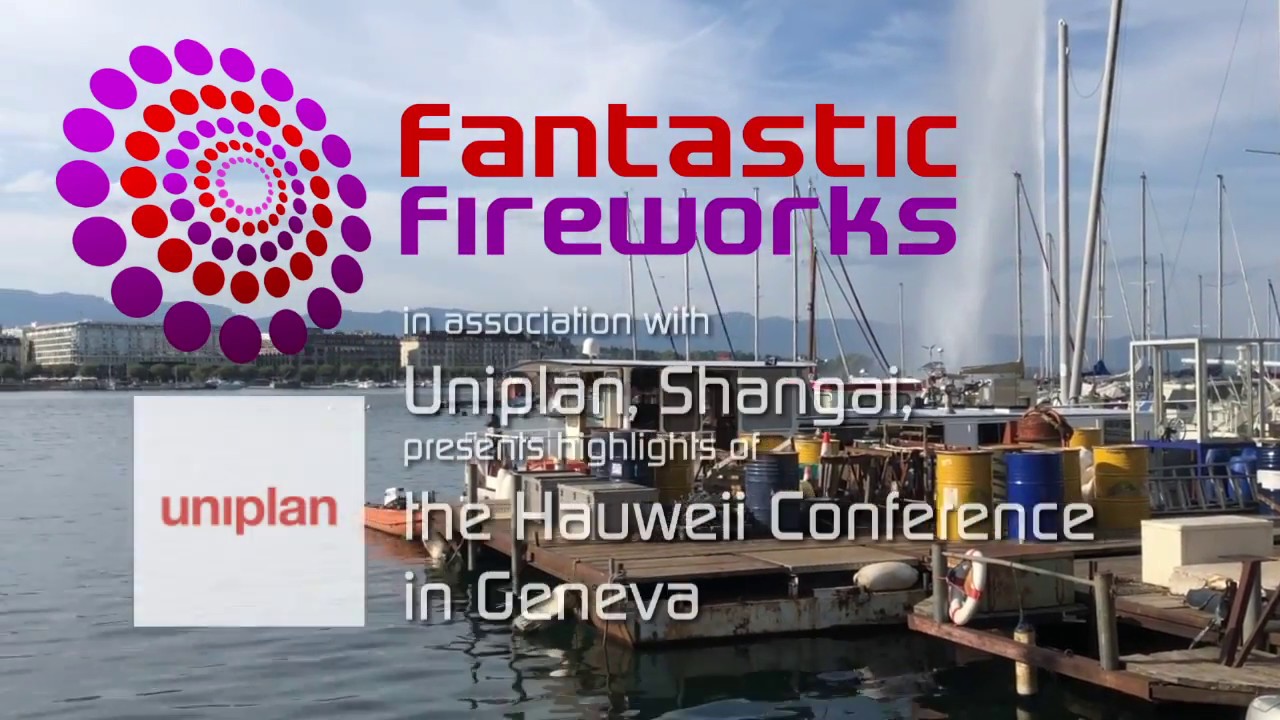 Fantastic Fireworks on Lake Geneva