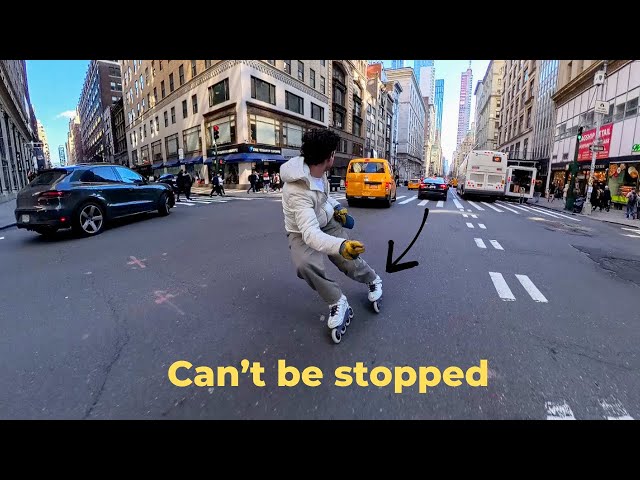 Wind Can't Stop Rollerblades | NYC with the Insta360 X4 class=