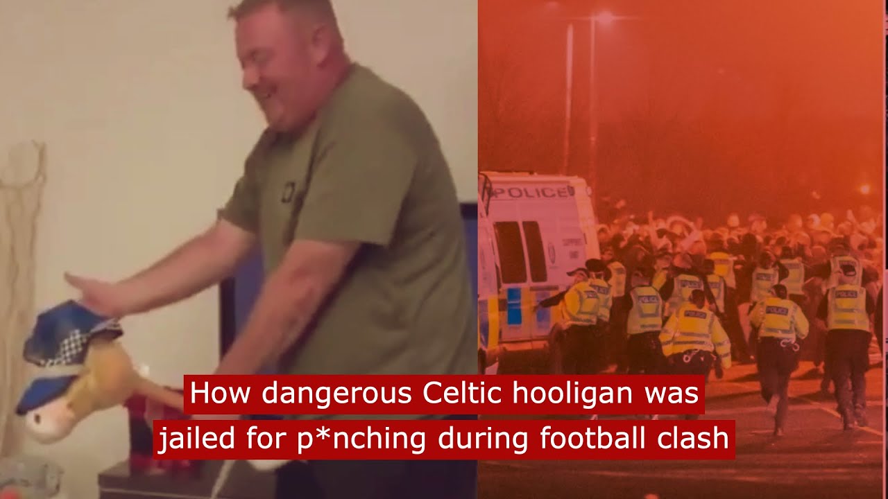 How dangerous Celtic hooligan was jailed for p*nching police horses ...