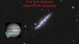How to plate solve your way to a deepsky target with sharpcap (works even for non goto mounts)
