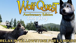 WolfQuest Longplay  Puppies! Relaxing Exploration Gameplay (No Commentary)