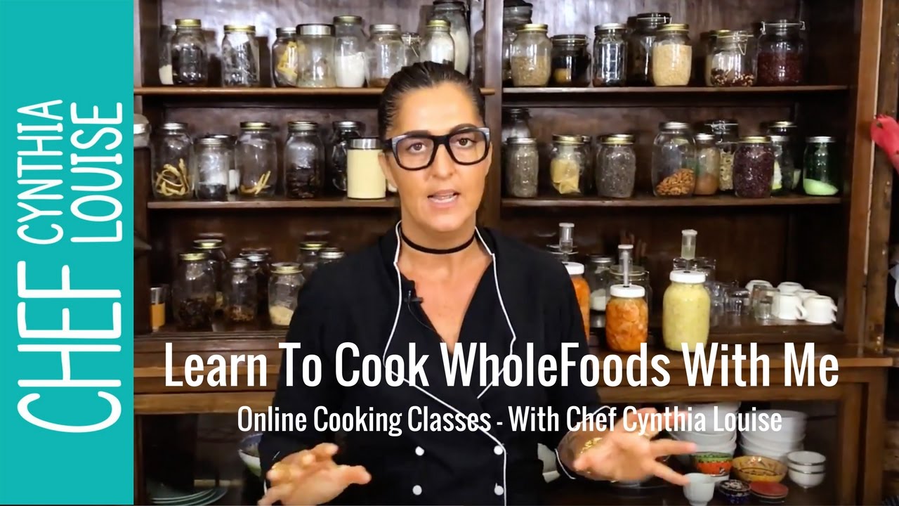 Online Cooking Classes with Chef Cynthia Louise - YouTube