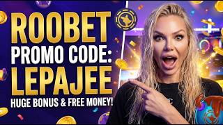 ROOBET PROMO CODE 🎁 HUGE BONUS with Code LEPAJEE 💸 How to play New Roobet Slide Game (2026)