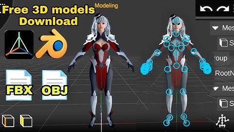 Scarlet Fox Set bon PUBG Mobile-3D MODEL PRISMA3D Blender FBX+OBJ+prisma FREE DOWNLOAD