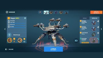 DAGON with 6x futuristic QUARKER MK3 | War Robots Gameplay WR