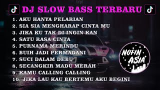 DJ SLOW BASS TERBARU 2023 - DJ AKU HANYA PELARIAN REMIX VIRAL TIKTOK