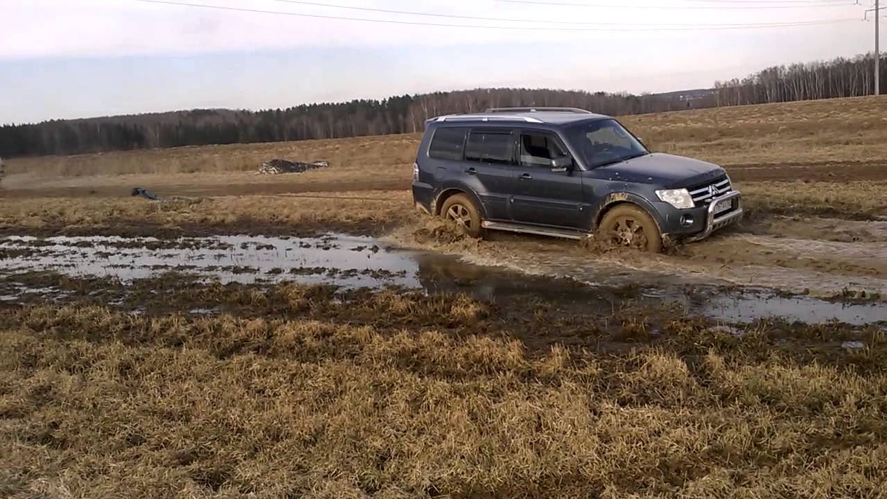 Паджеро 4 грязь