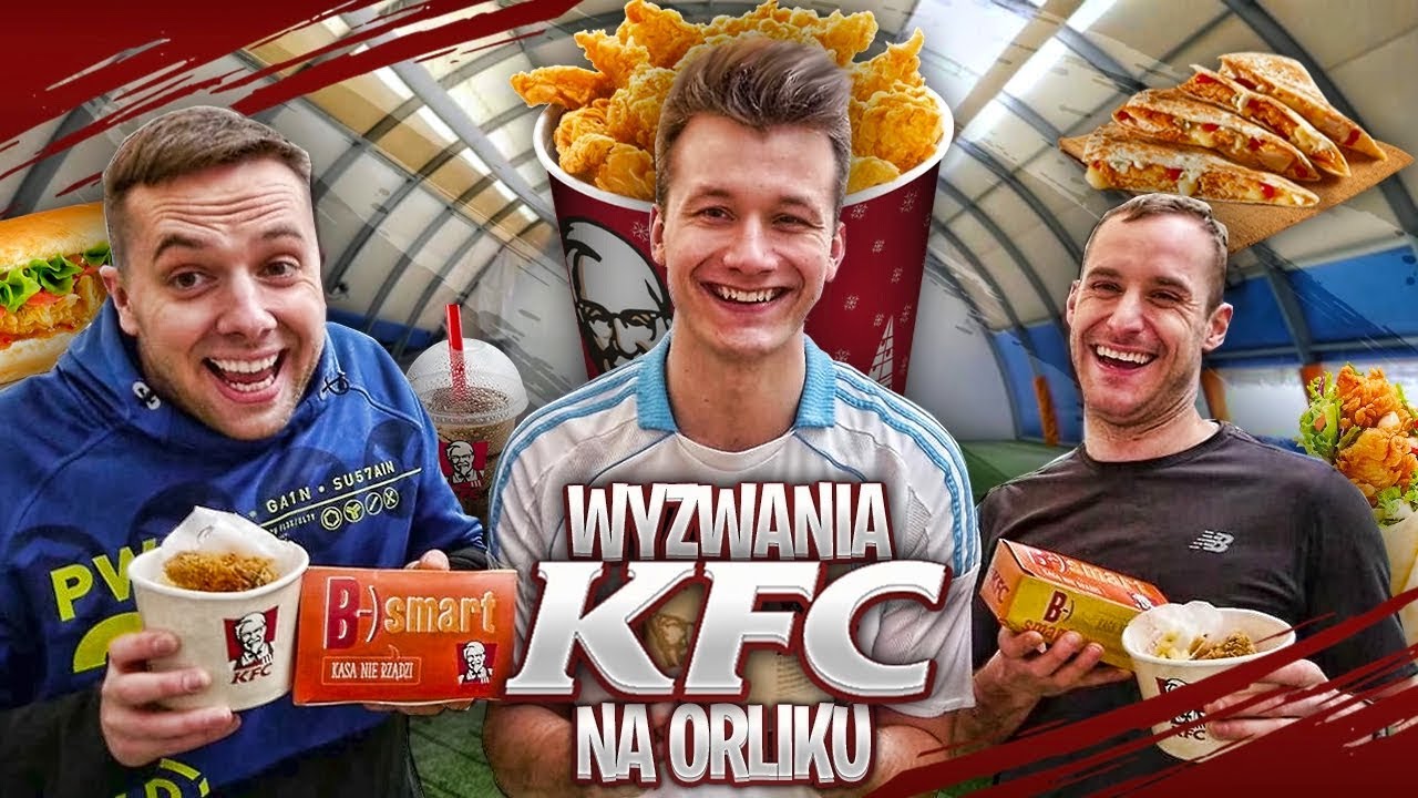 WYZWANIA KFC NA ORLIKU!