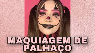 TUTORIAL MAQUIAGEM DE PALHAÇO | Luana Modena