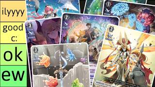 RANKING EVERY REGALIS PIECE IN CARDFIGHT VANGUARD