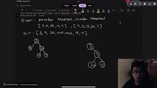 LeetCode 105. Construct Binary Tree from Preorder and Inorder Traversal