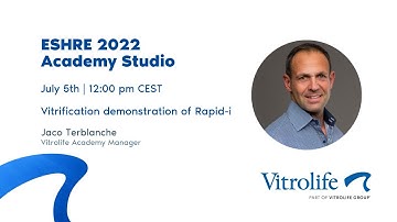 Vitrification demonstration of Rapid-i - Jaco Terblanche