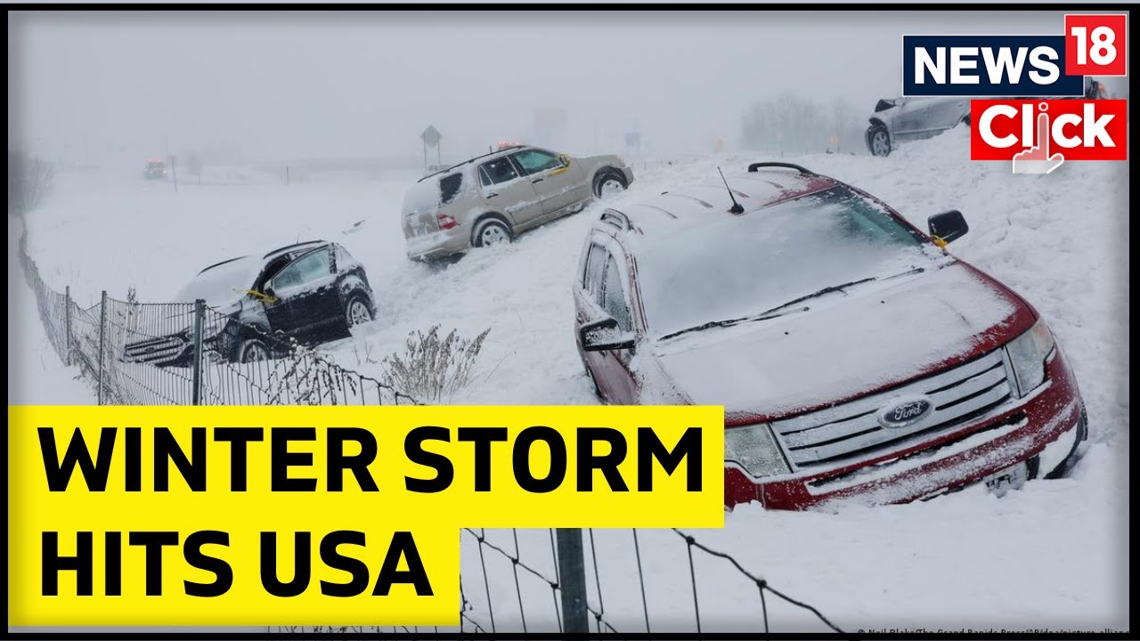 Massive Snowstorm Closes Schools Grounds Flights In Us Heartland