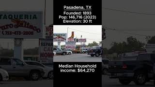 Random US Towns: Pasadena, TX #shorts