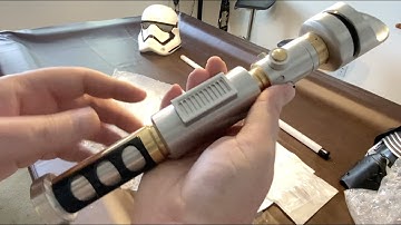 Ven Zallow Lightsaber from Deceived trailer KR VeeZEE Unboxing Video Korbanth Neopixel Proffie