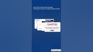 Top Free Programming language course you need to enroll in 2025 | 2025 top courses #programming