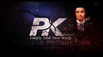 Glitch Effective Intro with Particles by P Kumar