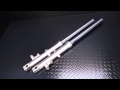 カワサキ【ゼファー ZEPHYR 400 ZR400C】用 純正フロントフォーク左右はこんな感じです。