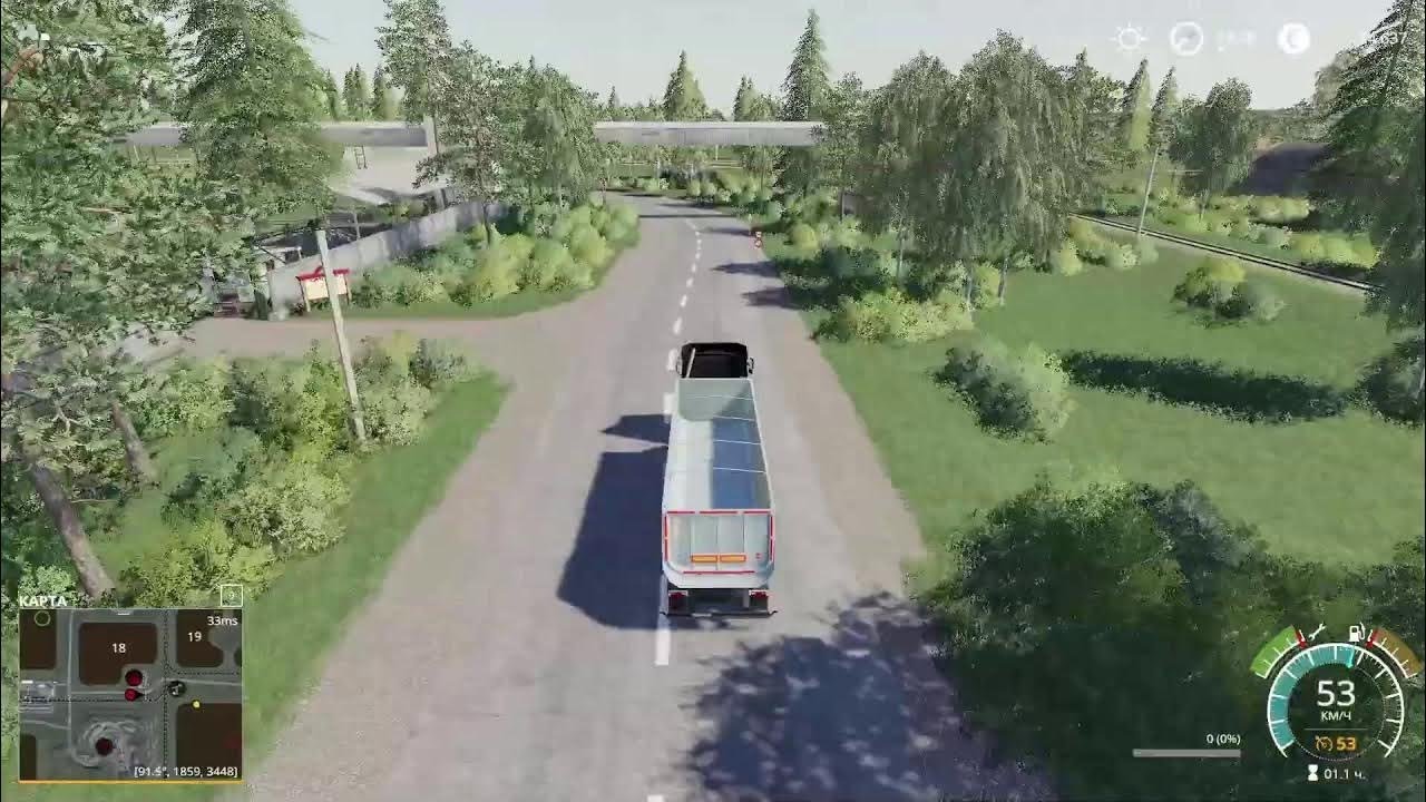 FS 22 Карта Лиски обновление одиночное прохождение ч 2 контракты и ...