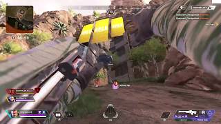 clutch revive with added double kill with Gibraltar apex legends S5