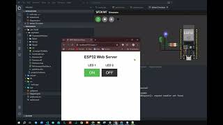 ESP32 Simulator Wokwi | Localhost Web Server