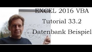 Excel VBA Tutorial Datenbank