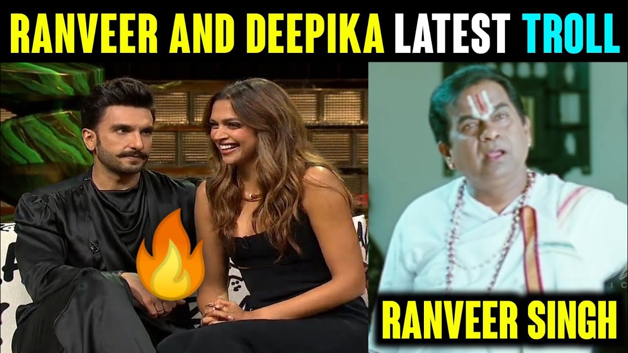 Koffee With Karan Deepika And Ranveer Troll || Ranveer Singh || Deepika || Telugu Trolls