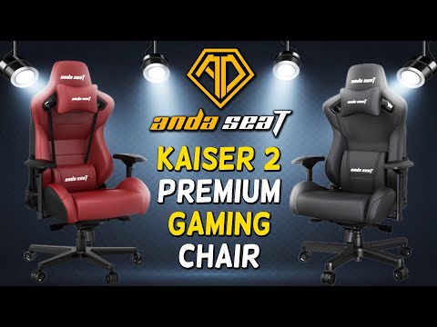 AndaSeat Kaiser II Gaming Chair Unboxing + Review. This Chair is SUPER Comfortable!