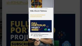 Skip Netflix 🛑 Build a Data Analyst Portfolio in 1 Hour! 🚀 #shorts #ai