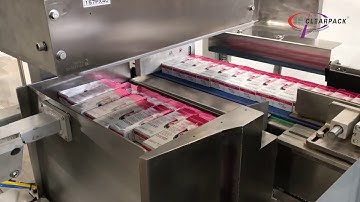 Side Load Case Packer Machine for Packing Cartons into Cases| Clearpack