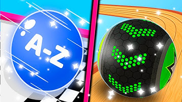 A Z Run Vs Going Balls All Levels Android iOS Gameplay Walkthrough 4K Nr 73