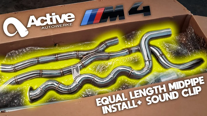 Active Autowerke BMW M4 G82 Midpipe | Install & Sound Clip