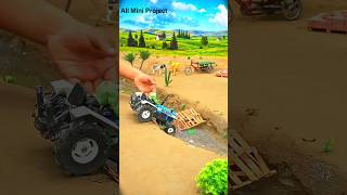 🚜 Mini Tractor Water Pump Working in Village | Amazing Mini Farming Project