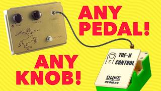 An Expression Pedal That Can Do It All Toe-N Control By Duke Designs