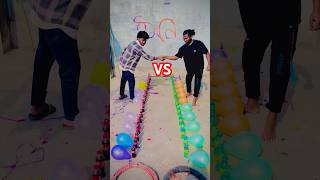 Balloon Pop Race : Fast to Bottle Challenge win Viral Video #shorts