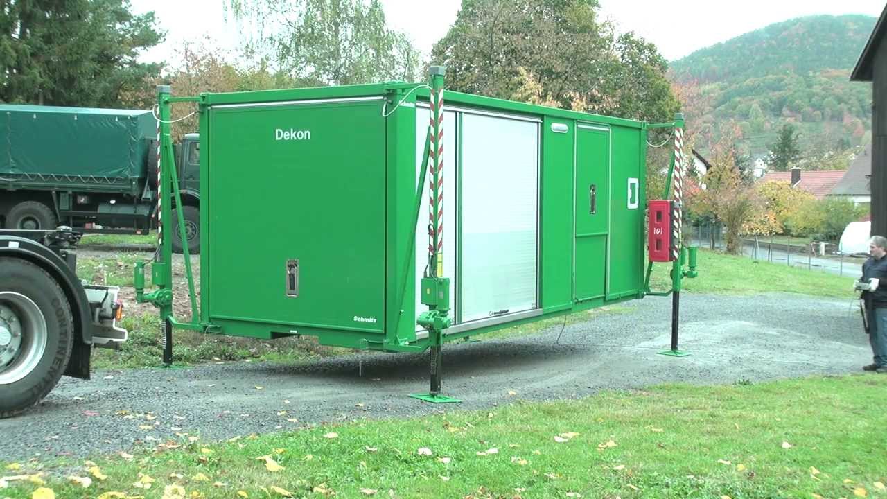 Hebevorrichtung 1889 mit automatischer Nivellierung / Lifting device with automatic levelling