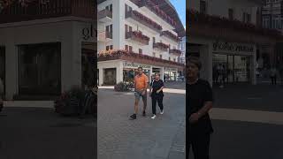 Италия стиль итальянцев  горнолыжный курорт Italia cortina d'Ampezzo