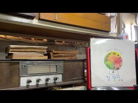 lp판 김광석 2집 사랑했지만