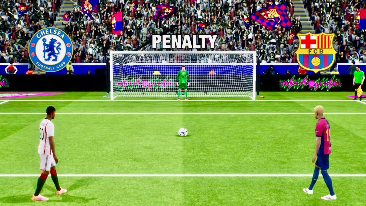 FC Barcelona vs Chelsea Penalty Shootout | CHE vs FCB Match | eFootball