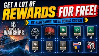 Get Alot of Rewards For Free By Redeeming These Bonus Codes | World of Warships