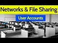 Networks File Sharing User Accounts Network Basics Course User Management