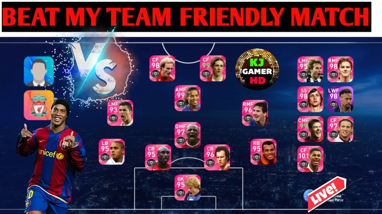 Rank push & Friendly match | Pes 2021 mobile Live stream