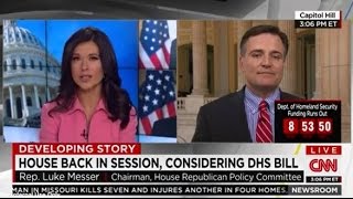 Rep. Messer talks DHS funding, amnesty on CNN Newsroom