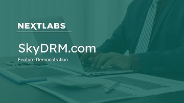 SkyDRM.com | NextLabs Digital Rights Management (DRM)