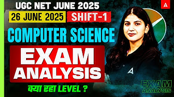 UGC NET Computer Science Paper Analysis 2025 | UGC NET Exam Analysis Today | UGC NET Paper Analysis