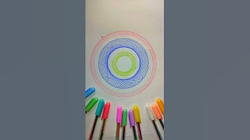 #spirograph 🪄📏 #2024 #art #satisfying #relax #drawing #draw #asmr #shorts #design #magic #ruler