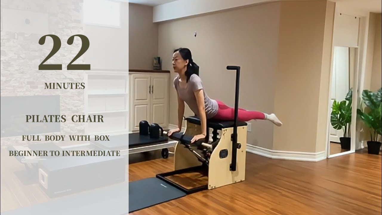 22-Minute Pilates Chair Full Body Workout with Box | Strength, Mobility & Balance