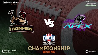 GLAF CHAMPIONSHIP GAME! West Michigan Ironmen vs. Southern Michigan Apex Football